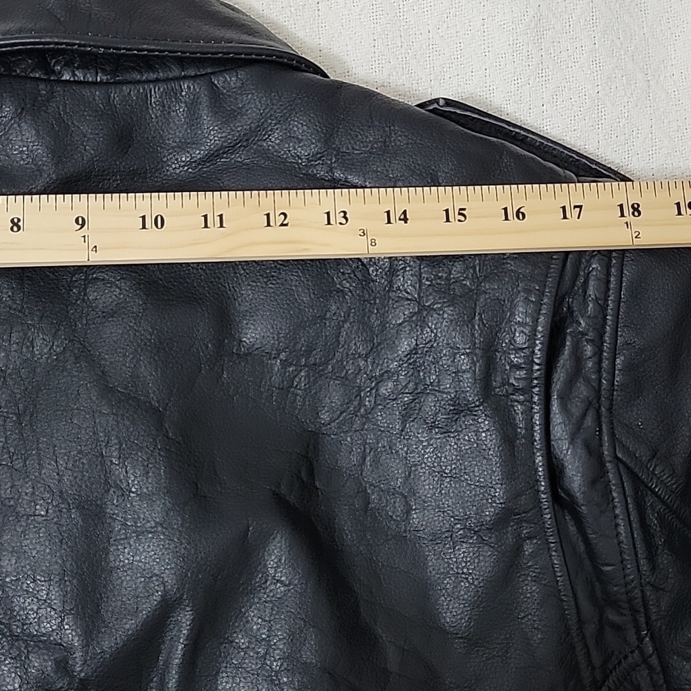 Street & Steel POLICE Motorcycle Jacket 40 & pants Chaps M Excellent condition - Picture 15 of 16